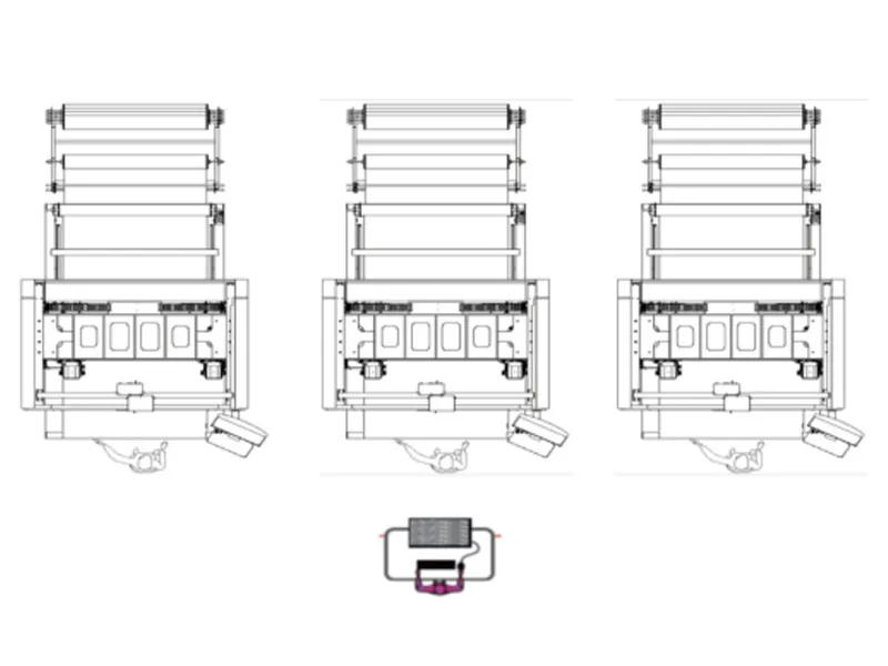 Двухголовочный асинхронный интеллектуальный резак DS-1660-II.8