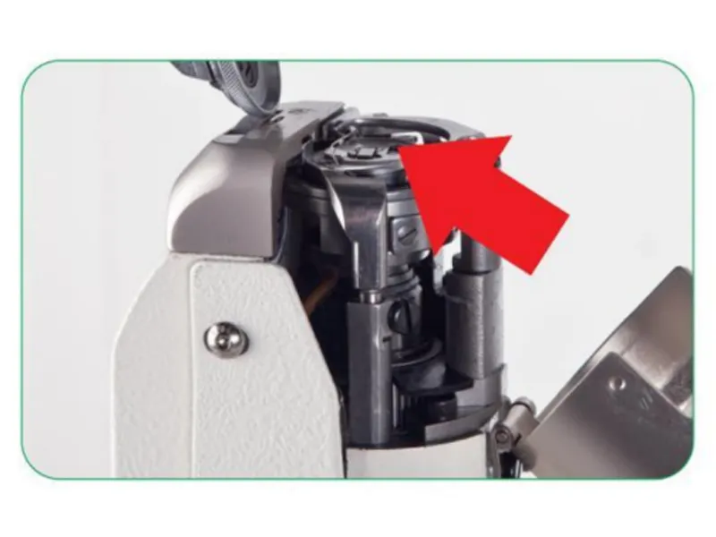 Компьютеризированный шаговый роликовый аппарат с одной иглой и автоматической обрезкой нити DS-1591T.8