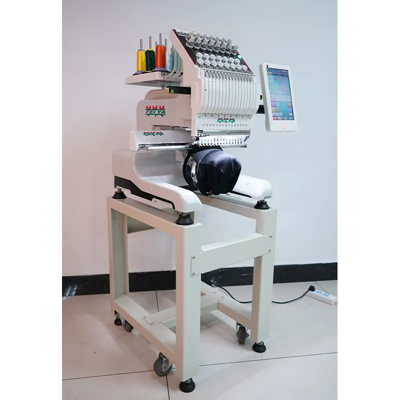 Бытовская мини компьютерная вышивальная машина с одной головкой и 12 иглами CTF1201S.7