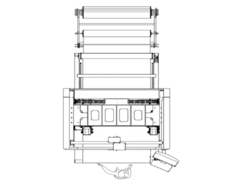 Двухголовочный асинхронный интеллектуальный резак DS-1660-II.9