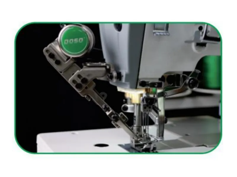 Интегрированная высокоскоростная плоскошовная машина с прямым приводом и платформой (четыре иглы шесть нитей) DS-588-04CBAT.3