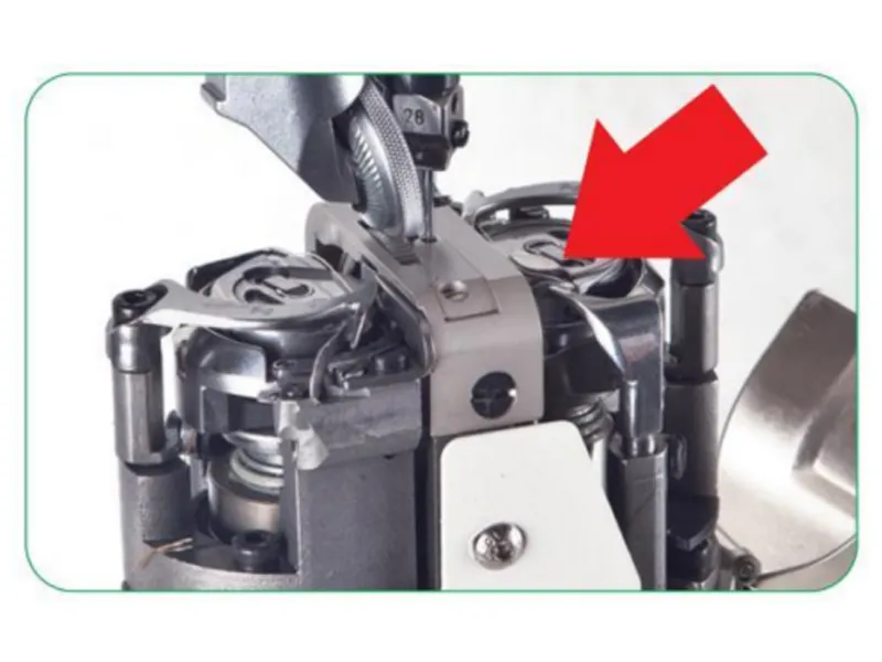 Компьютеризированный шаговый роликовый аппарат с одной иглой и автоматической обрезкой нити DS-1592T.9