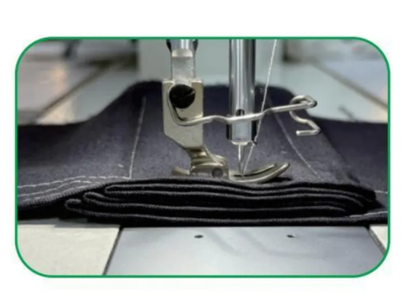 Плоскошовная машина с двойным шаговым механизмом Doso D8R.09