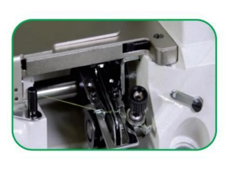 Плоскошовная машина с удлиненным шаговым механизмом подачи Doso D9R.8