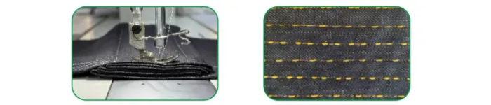 Полностью шаговая плоскошовная машина Doso D7R.7