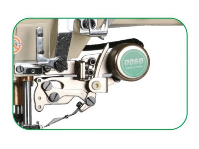 Шаговая плоскошовная машина с автоматической обрезкой нити, тонким горизонтальным цилиндром и тремя иглами DS-787AT-BUT.10